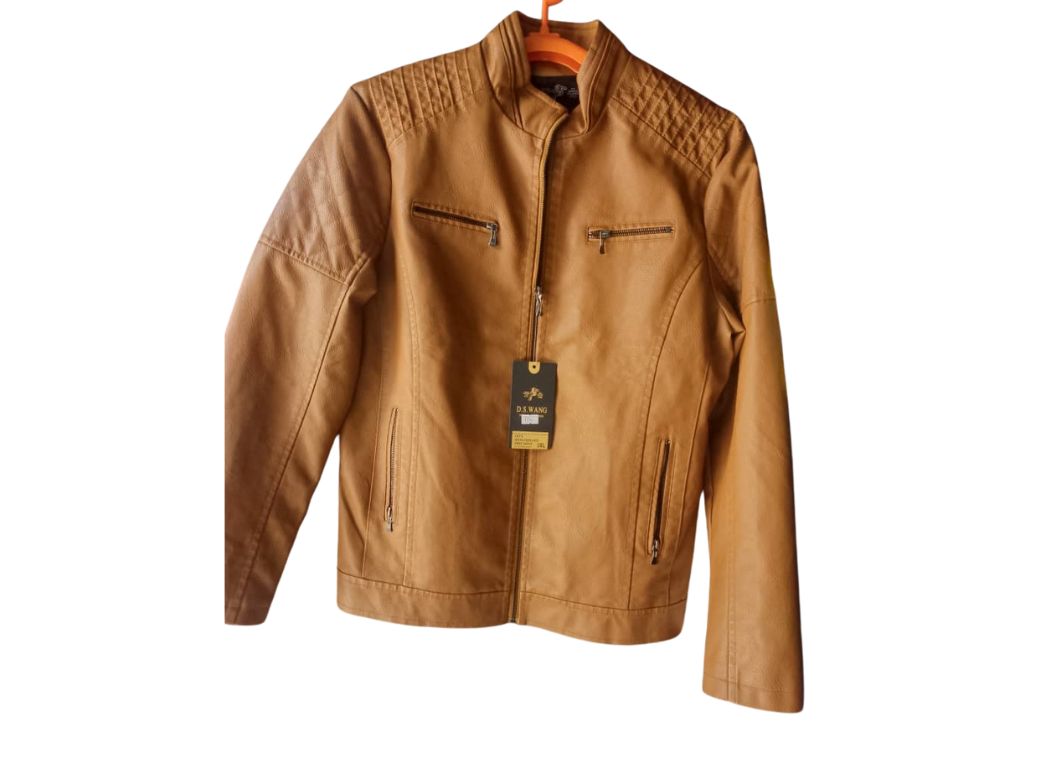 Leather Jacket (Brown & Black