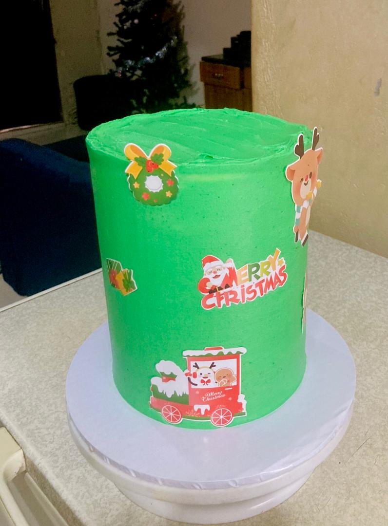 8 inch 4 layers cake