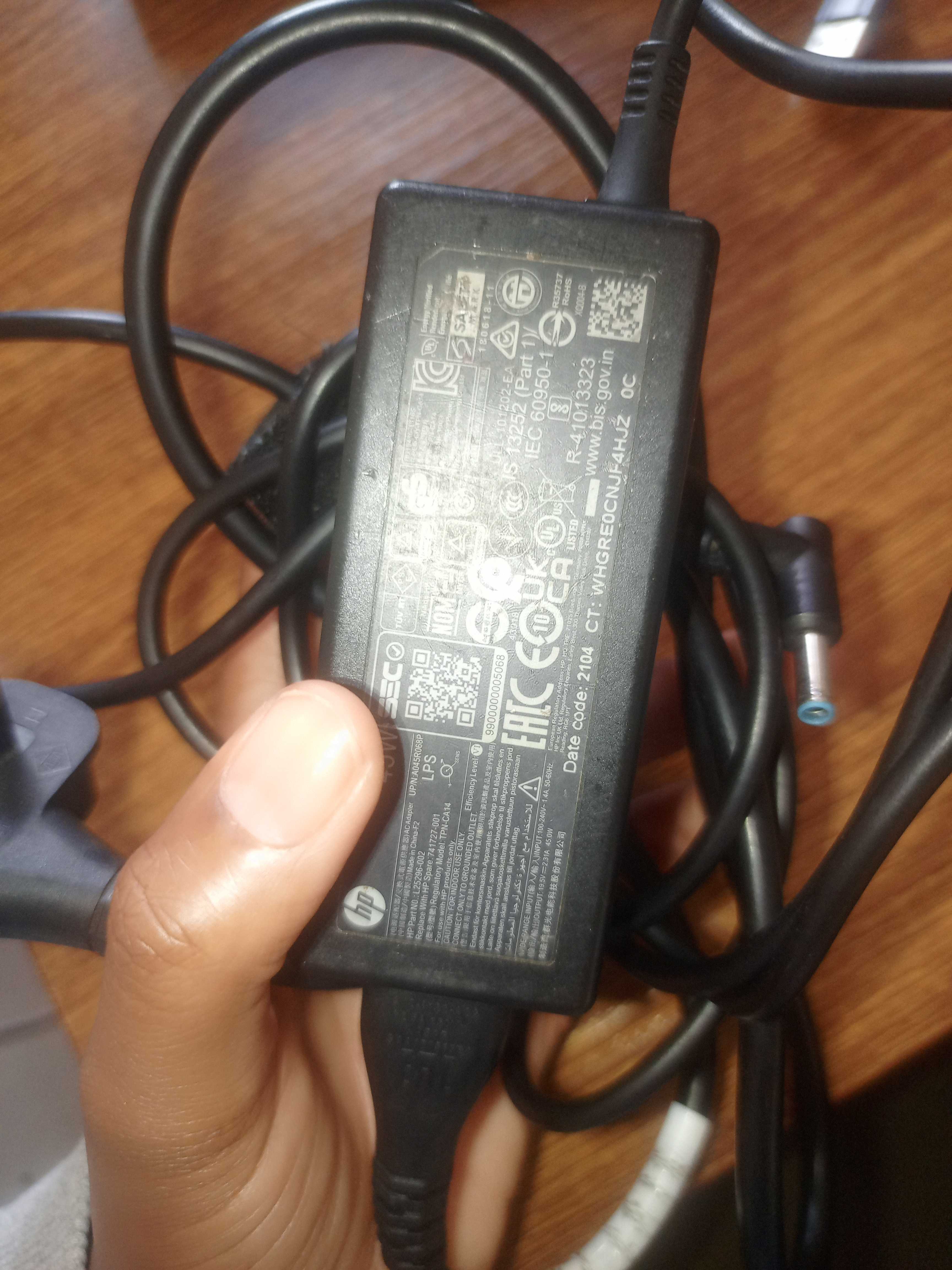 Original HP Laptop Charger