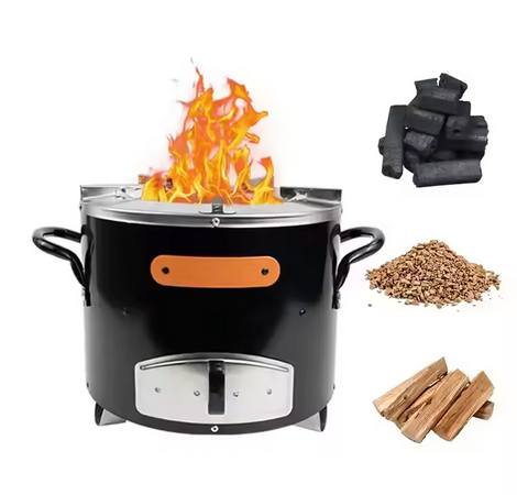Wood Pellet Stove for Sale Camping Cookware Windproof Mini Outdoor Foldable Firewood Stove Best Seller Barbecue Fire Stove